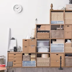 Outlet Muji Tiroir en PP paysage 2 compartiments L37X P26X H9cm