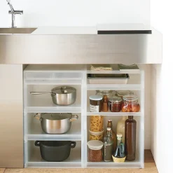 Outlet Muji Tiroir en PP paysage 2 compartiments L37X P26X H9cm