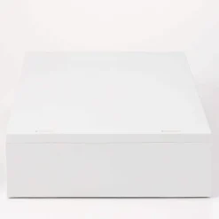 Discount Muji Tiroir en PP paysage 2 compartiments gris blanc L37X P26X H9cm