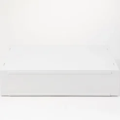 Discount Muji Tiroir en PP paysage 2 compartiments gris blanc L37X P26X H9cm