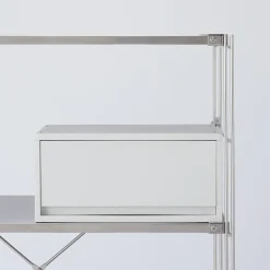 Muji Tiroir en PP paysage gris blanc L37 X P26 X H17.5 cm