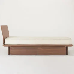 Online Muji Tiroir pour lit plate‐forme en noyer