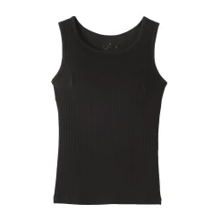 Clearance Muji Top brassière court côtelé en coton pour femme