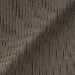 Clearance Muji Top brassière court côtelé en coton pour femme