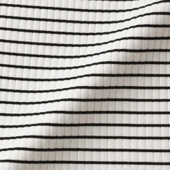 Clearance Muji Top brassière court côtelé en coton pour femme