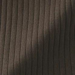 Online Muji Top brassière court côtelé en coton pour femme