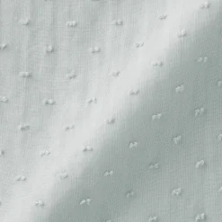 Hot Muji Top sans manches en double gaze à pois dobby pour femme