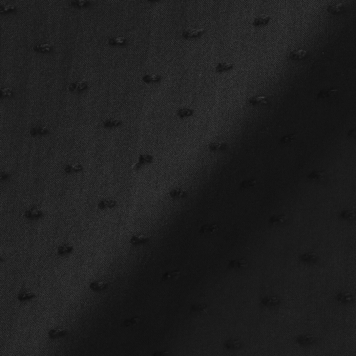 Hot Muji Top sans manches en double gaze à pois dobby pour femme