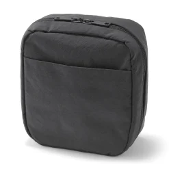 Discount Muji Trousse de maquillage à poser en nylon texturé