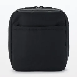 Outlet Muji Trousse de maquillage en nylon autoportante