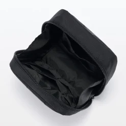 Outlet Muji Trousse de maquillage en nylon autoportante