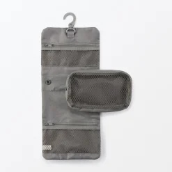 Hot Muji Trousse de toilette à suspendre avec poche amovible