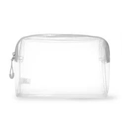 Outlet Muji Trousse de toilette transparente ‐ Pochette de voyage 12 x 18,5 x 4 cm