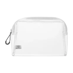 Outlet Muji Trousse de toilette transparente ‐ Pochette de voyage 12 x 18,5 x 4 cm