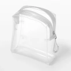 Sale Muji Trousse de toilette transparente ‐ Pochette de voyage 12 x 10 x 4 cm
