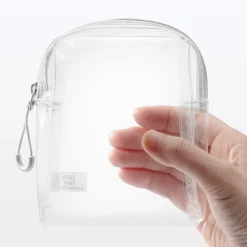 Sale Muji Trousse de toilette transparente ‐ Pochette de voyage 12 x 10 x 4 cm