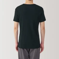 Discount Muji T‐shirt à col rond en coton respirant pour homme