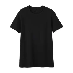 Discount Muji T‐shirt à col rond en coton respirant pour homme