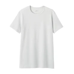 Discount Muji T‐shirt à col rond en coton respirant pour homme