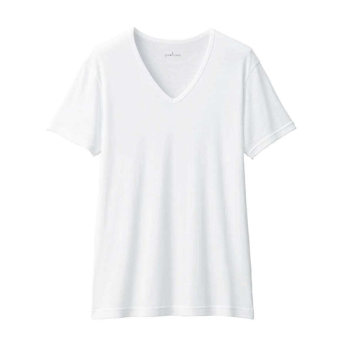Online Muji T‐shirt à col V en coton respirant pour homme