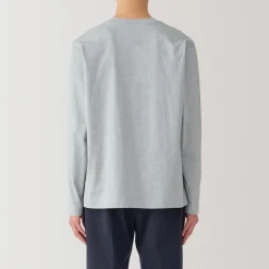 Online Muji T‐shirt à manches longues en jersey pour homme