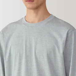 Online Muji T‐shirt à manches longues en jersey pour homme