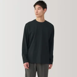 Online Muji T‐shirt à manches longues en jersey pour homme
