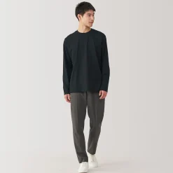 Online Muji T‐shirt à manches longues en jersey pour homme