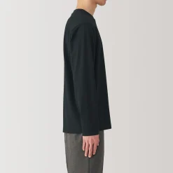 Online Muji T‐shirt à manches longues en jersey pour homme
