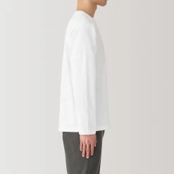 Online Muji T‐shirt à manches longues en jersey pour homme