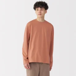 Online Muji T‐shirt à manches longues en jersey pour homme