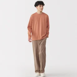 Online Muji T‐shirt à manches longues en jersey pour homme