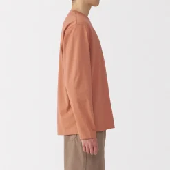 Online Muji T‐shirt à manches longues en jersey pour homme