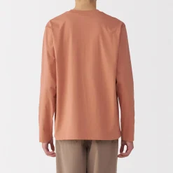 Online Muji T‐shirt à manches longues en jersey pour homme