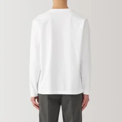 Online Muji T‐shirt à manches longues en jersey pour homme