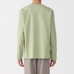 Online Muji T‐shirt à manches longues en jersey pour homme