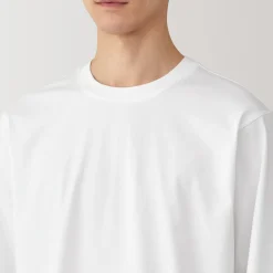 Online Muji T‐shirt à manches longues en jersey pour homme