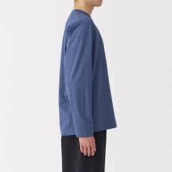 Online Muji T‐shirt à manches longues en jersey pour homme