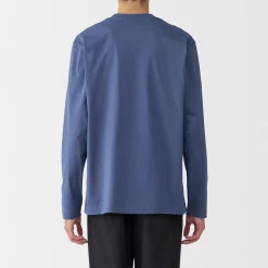 Online Muji T‐shirt à manches longues en jersey pour homme