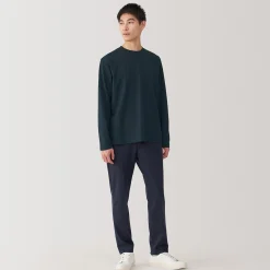Online Muji T‐shirt à manches longues en jersey pour homme