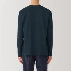 Online Muji T‐shirt à manches longues en jersey pour homme