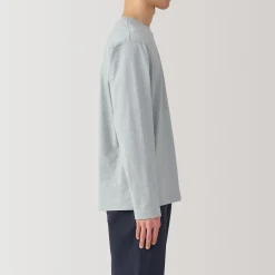 Online Muji T‐shirt à manches longues en jersey pour homme