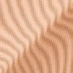 Sale Muji T‐shirt à manches longues en mélange de Lyocell côtelé pour femme