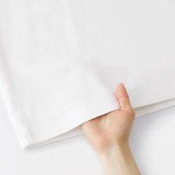 Hot Muji T‐shirt à manches longues en coton épais pour homme