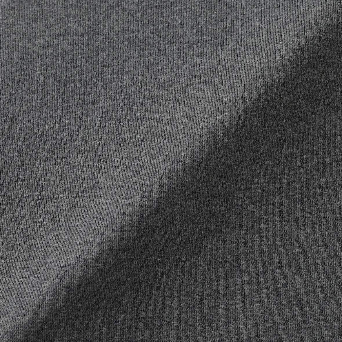 Hot Muji T‐shirt à manches longues en coton épais pour homme