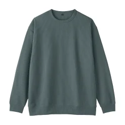Hot Muji T‐shirt à manches longues gaufré Quick Dry pour homme