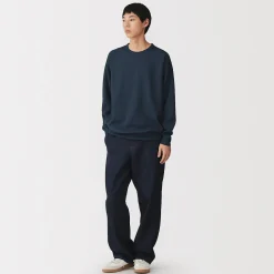 Hot Muji T‐shirt à manches longues gaufré Quick Dry pour homme
