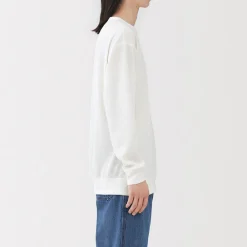 Hot Muji T‐shirt à manches longues gaufré Quick Dry pour homme