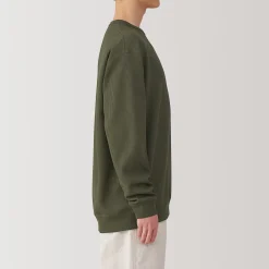 Hot Muji T‐shirt à manches longues gaufré Quick Dry pour homme