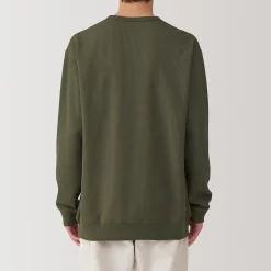 Hot Muji T‐shirt à manches longues gaufré Quick Dry pour homme